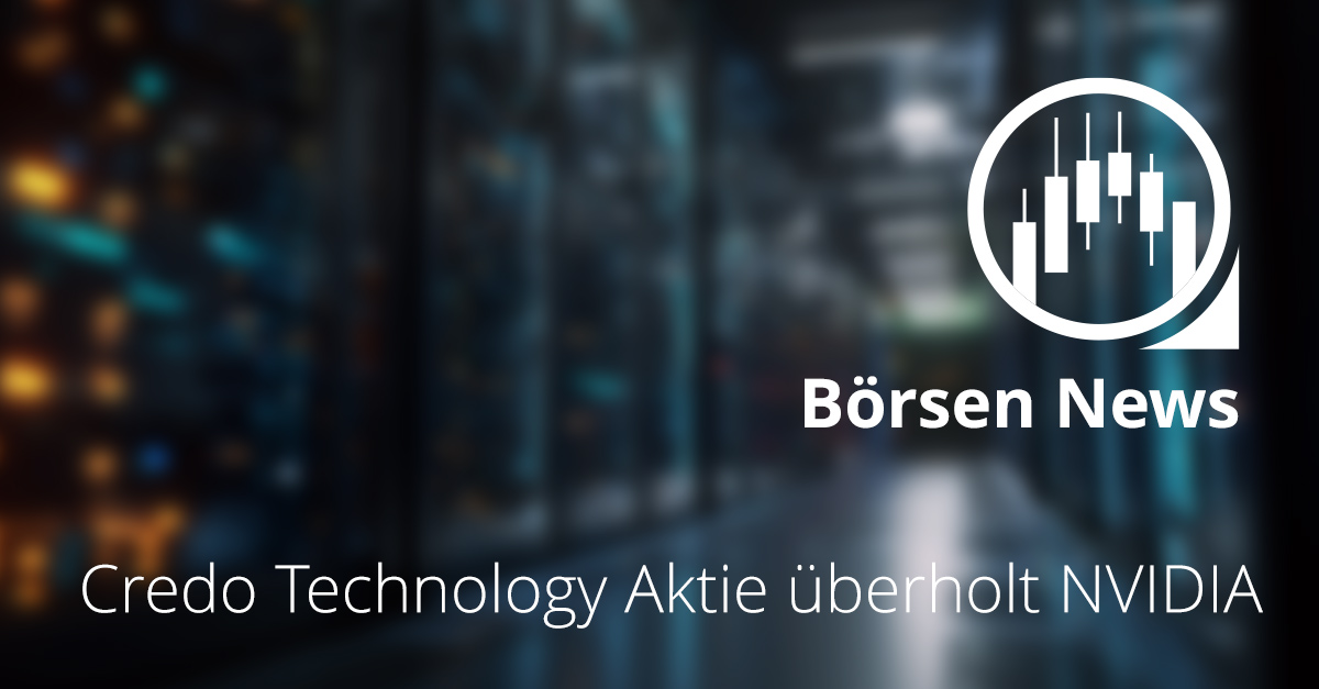 KI Rechenzentrum mit Hochgeschwindigkeitsverbindungen als Symbol für Credo Technology Wachstum