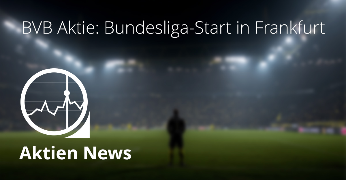 Flutlichtspiel zwischen Eintracht Frankfurt und Borussia Dortmund zum Bundesliga-Start 2026
