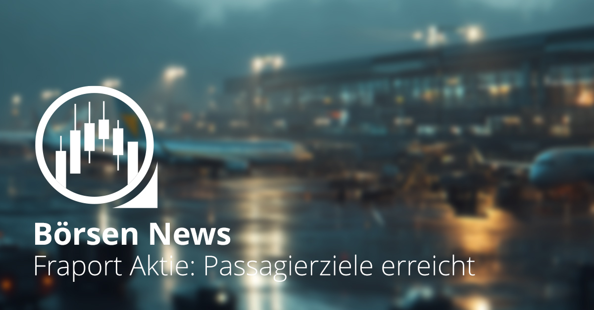 Flugzeuge und Passagiere am Flughafen Frankfurt als Symbol für die Entwicklung der Fraport Aktie