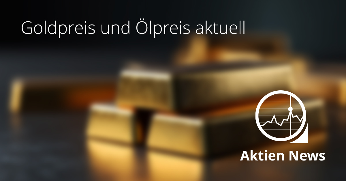 Goldbarren mit unscharfem Hintergrund, Symbol für steigenden Goldpreis und aktuelle Entwicklung von Goldpreis und Ölpreis an den Märkten.