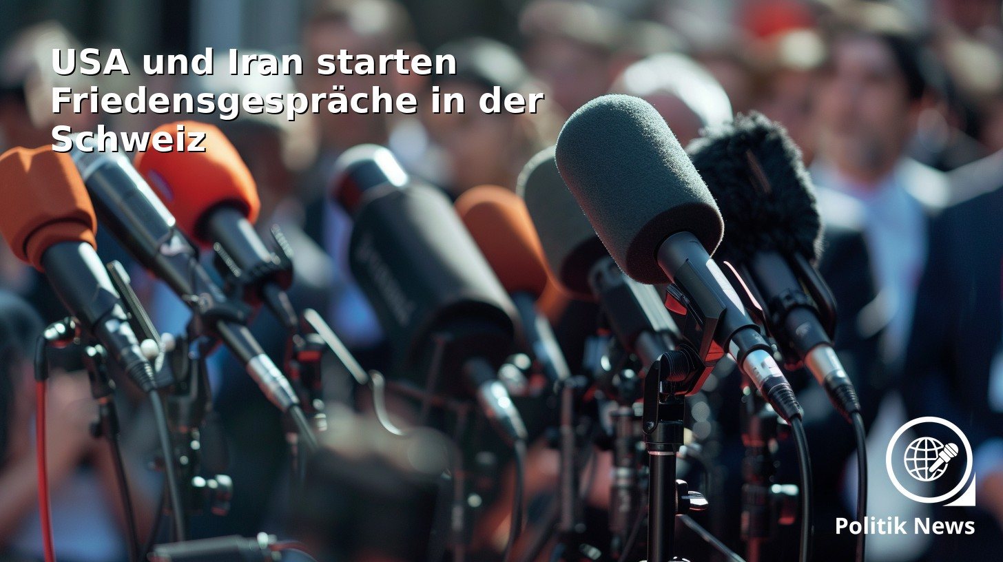 USA und Iran starten Friedensgespräche in der Schweiz