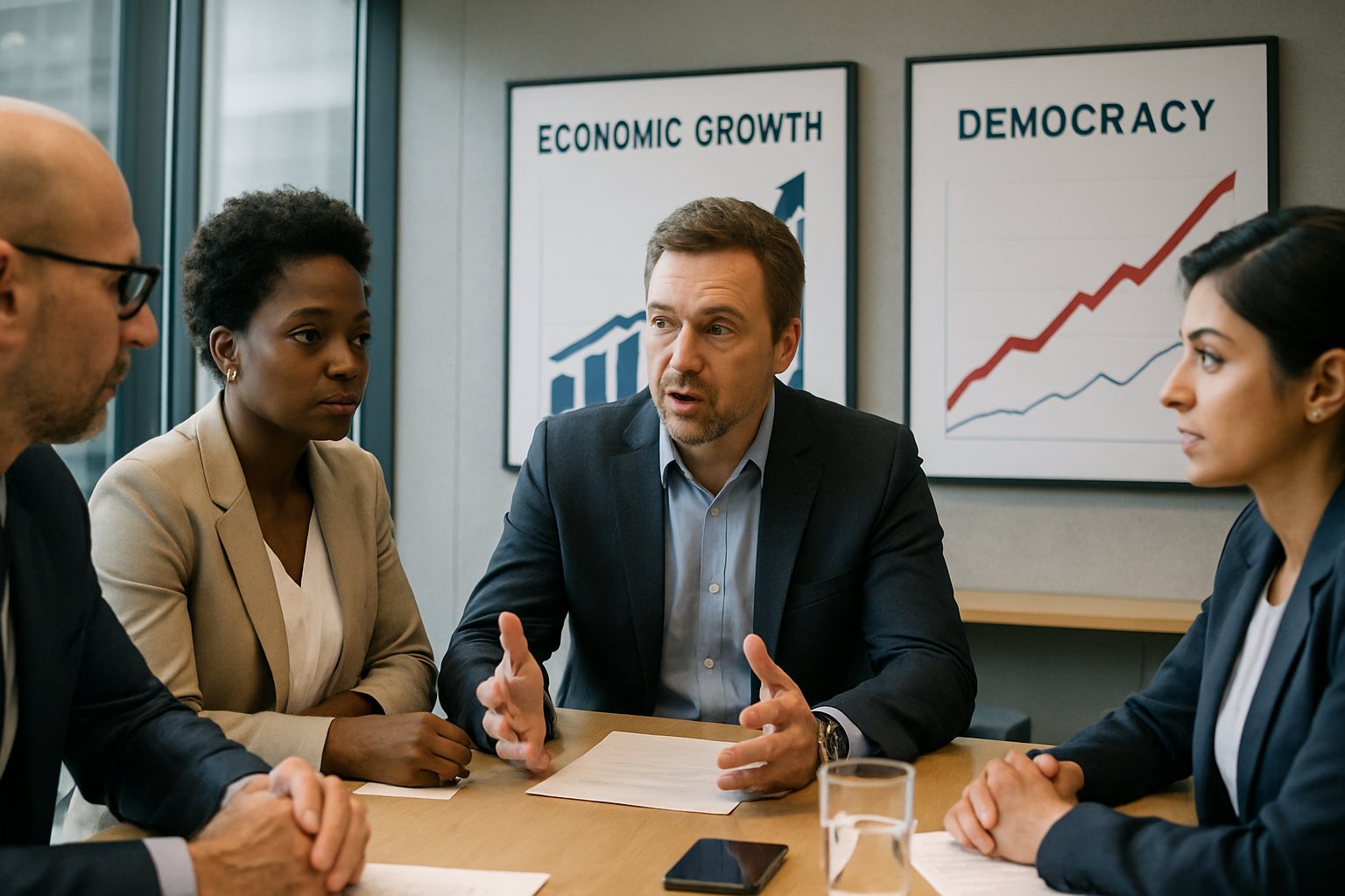Demokratie als Schlüssel zum Wirtschaftserfolg