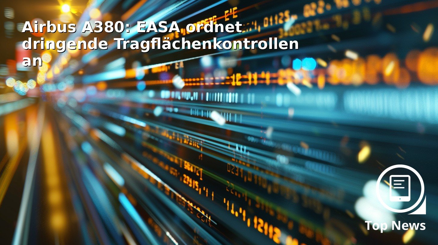 Airbus A380: EASA ordnet dringende Tragflächenkontrollen an