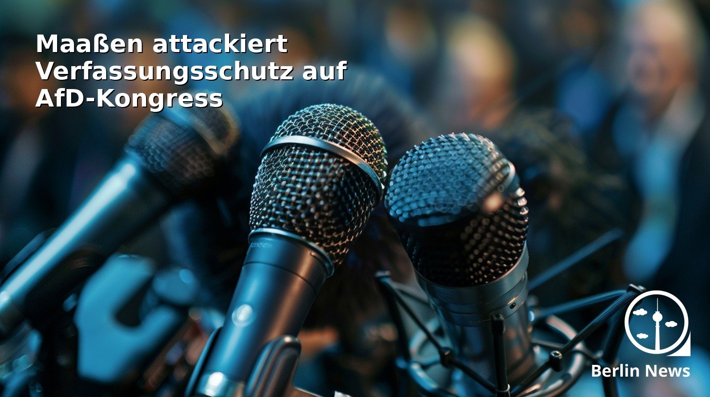 Maaßen attackiert Verfassungsschutz auf AfD-Kongress Maaßen attackiert Verfassungsschutz auf AfD-Kongress