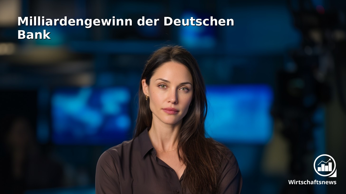 Deutsche Bank erreicht Rekordgewinn im zweiten Quartal