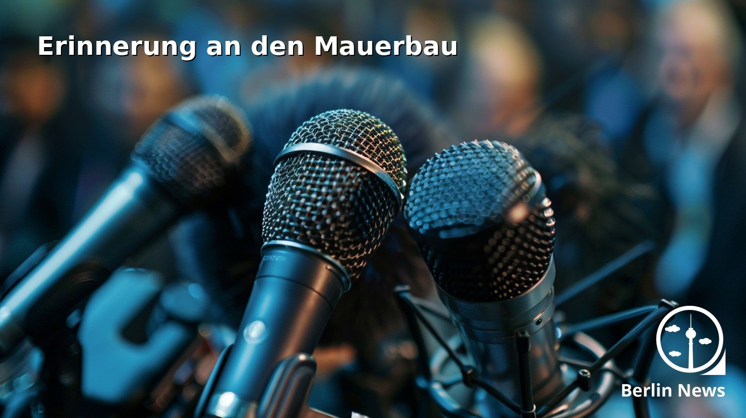 65 Jahre Mauerbau: Berlin gedenkt der Teilung
