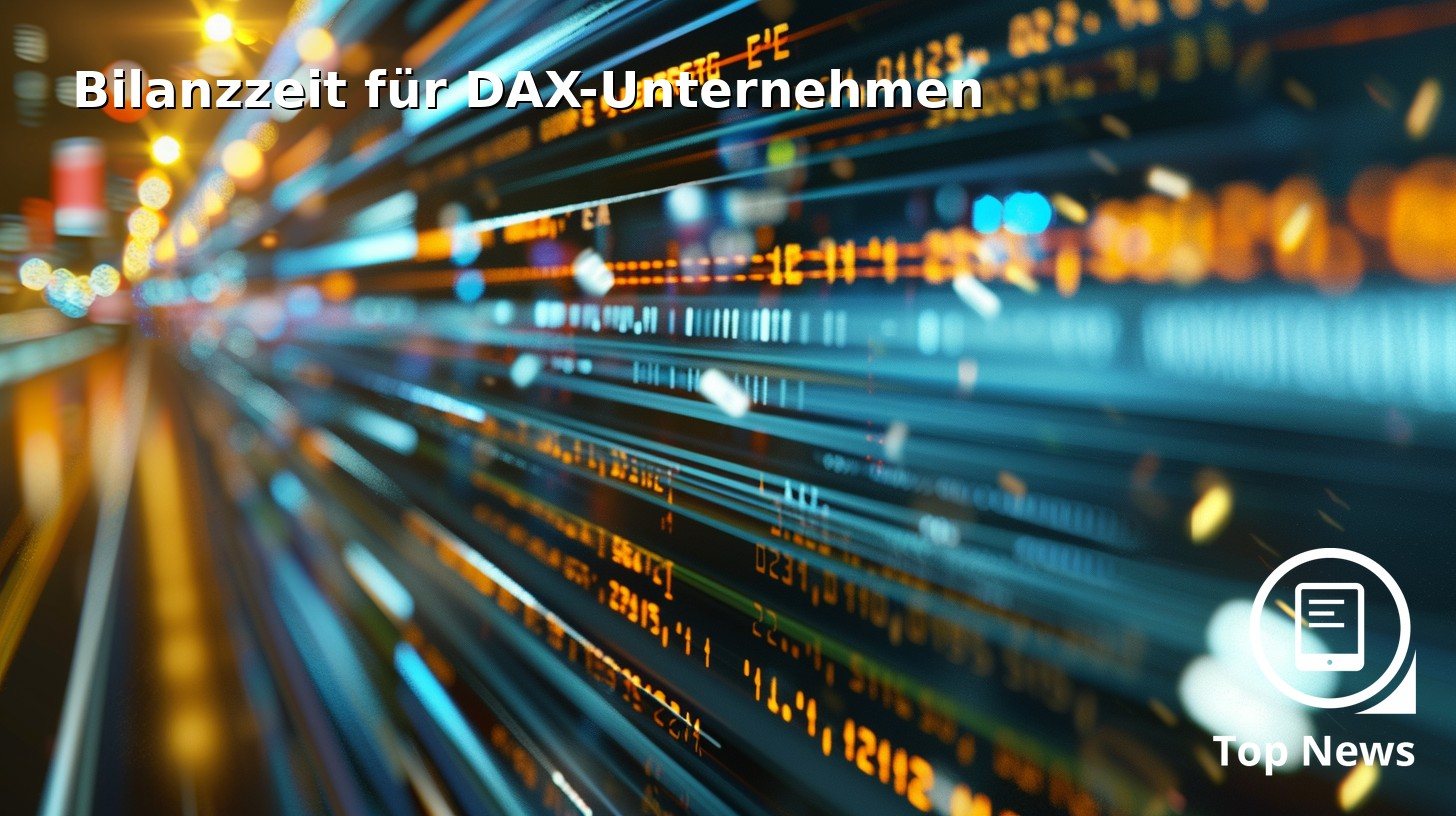 DAX-Handelstag im Zeichen der Bilanzflut