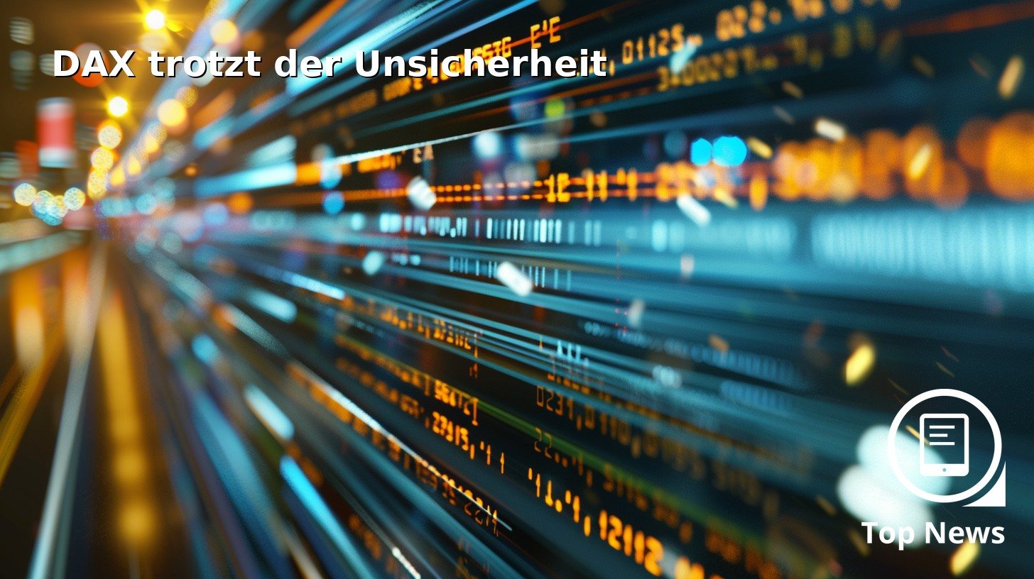 DAX verharrt im Minus: Unsicherheiten drücken auf Stimmung