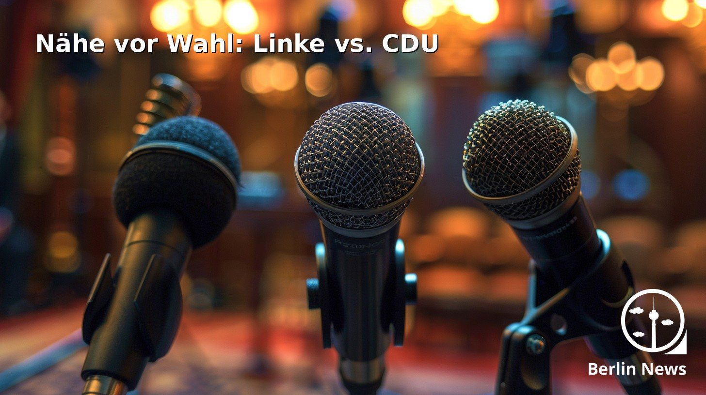 Linke führt knapp vor CDU: Wahlkrimi in Berlin