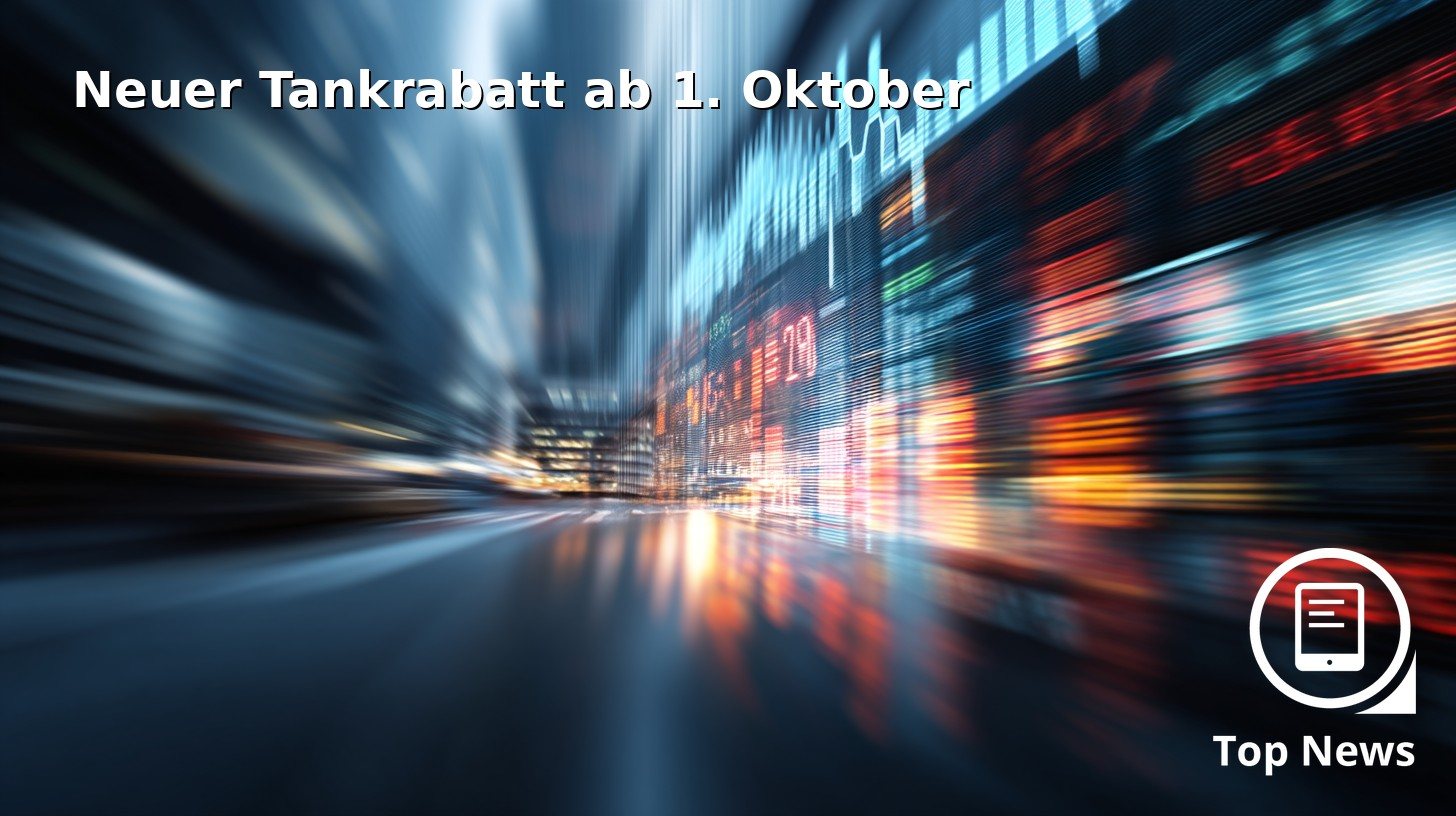 Kabinett genehmigt neuen Tankrabatt ab Oktober