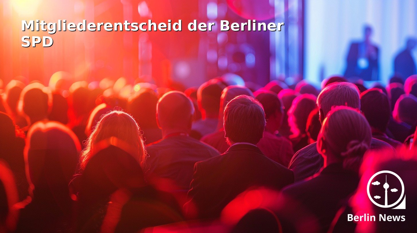 Berliner SPD lässt Mitglieder über Koalition entscheiden